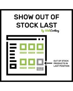 magento out of stock products