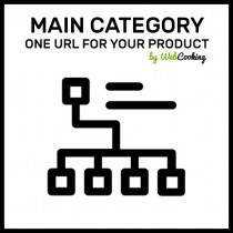 magento products main category (one url)