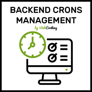 Magento2 backend cron management