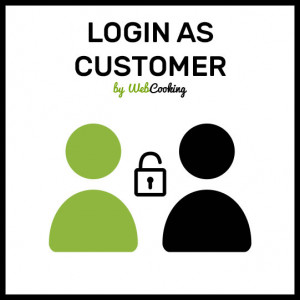 how to login as customer on Magento?