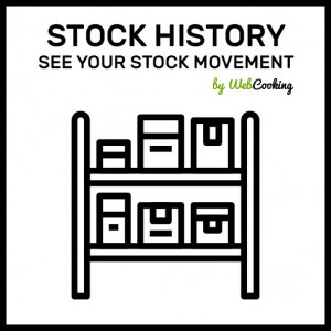 magento how to see stock history