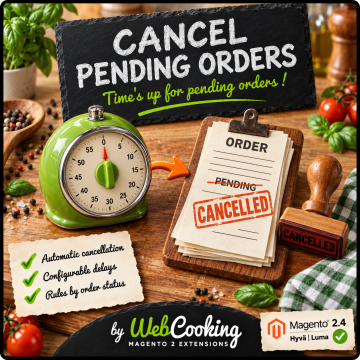 Cancel Pending Orders for Magento 2