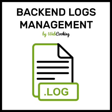 Magento2 backend log