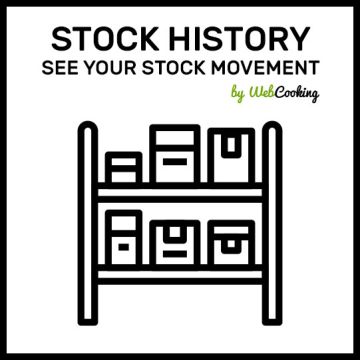 magento how to see stock history