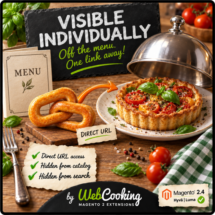 Visible Individually for Magento 2